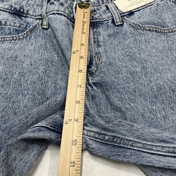 Hollister Y2K Jeans Womens 8P 29‎ Short Low Rise Baggy Vintage Wash Denim Skater - Picture 5 of 11